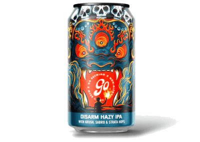 Go Brewing Disarm Hazy IPA NA