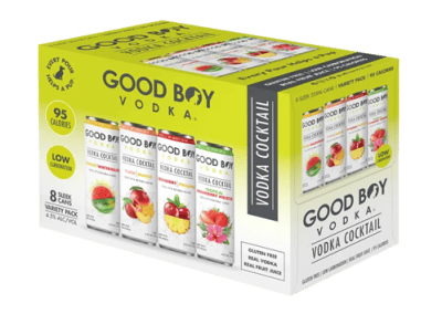 Good Boy Vodka Seltzer Cocktail Variety