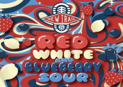 Red, White and Blueberry Sour